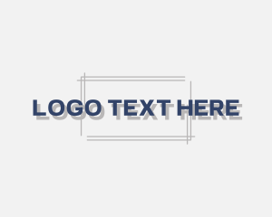 Text - Generic Modern Enterprise logo design