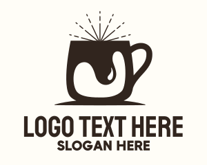 Coffee - Coffee Drip Mug logo design