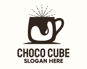 Mug - Coffee Drip Mug logo design