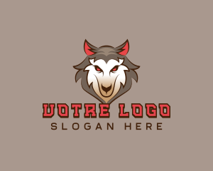 Hound - Wild Wolf Beast logo design