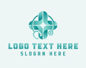 Health Insurance - Medical Pharmaceutical Laboratory logo design