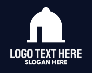 Shack - Cloche Bell Dome logo design