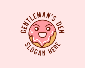 Happy Sweet Donut logo design