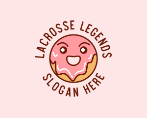 Happy Sweet Donut logo design