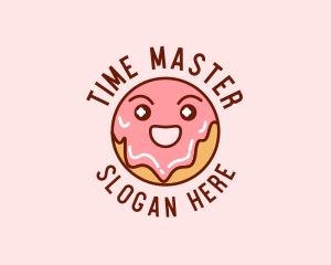 Happy Sweet Donut logo design