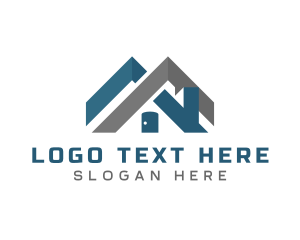 House Roof Builder Logo