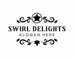 Swirl - Star Swirl Banner logo design