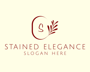 Elegant Leaves Spa logo design