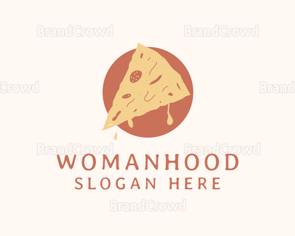 Pizza Fast Food Restaurant Logo