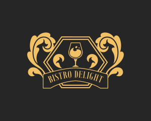 Wine Bistro Diner logo design