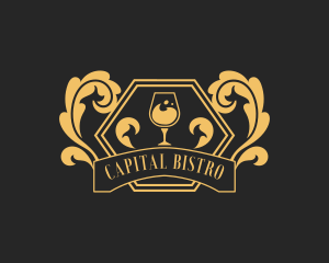 Wine Bistro Diner logo design