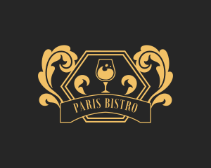 Wine Bistro Diner logo design