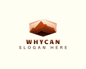 Mountain Hiking Exploration Logo