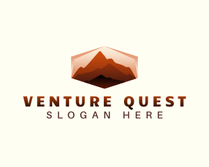 Explorer - Mountain Hiking Exploration logo design