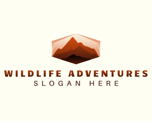 Mountain Hiking Exploration logo design