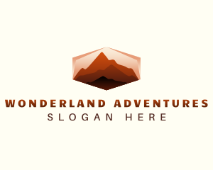 Mountain Hiking Exploration logo design