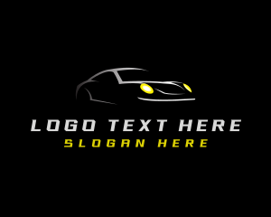 Sedan - Car Detailing Garage logo design