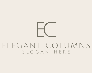 Elegant Company Branding logo design