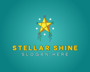 Christmas Star Lantern logo design