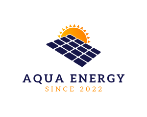 Solar Panel Energy logo design