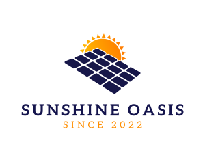 Solar Panel Energy logo design