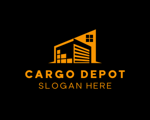 Depot - Warehouse Inventory Depot logo design