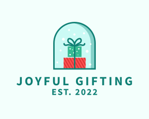 Gift - Christmas Snow Gifts logo design