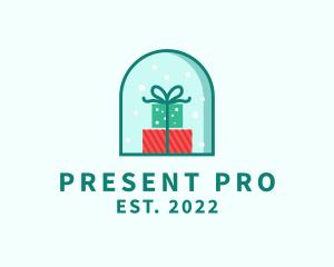 Gift - Christmas Snow Gifts logo design