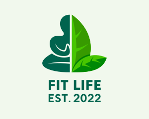 Yoga Nature Fitness  logo design