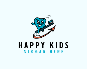 Dental Hygiene Toothbrush logo design