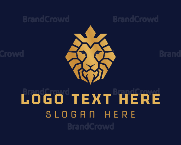 Lion Royal Crown Logo