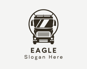 Trailer Trucking Vehicle Logo