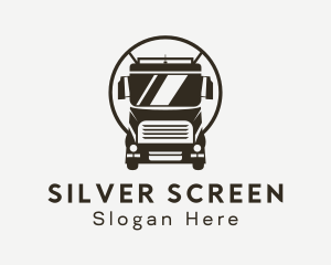 Trailer Trucking Vehicle Logo