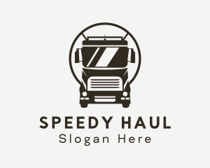 Truck - Trailer Trucking Vehicle logo design