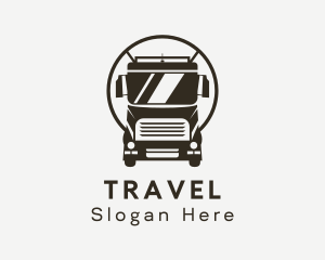 Trailer Trucking Vehicle logo design