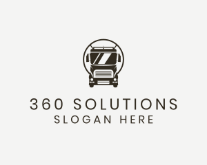 Trailer Trucking Vehicle logo design