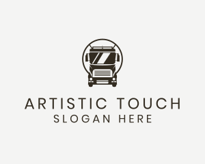 Trailer Trucking Vehicle logo design