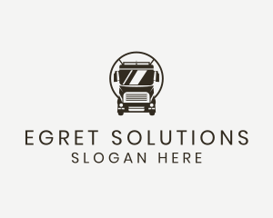 Trailer Trucking Vehicle logo design