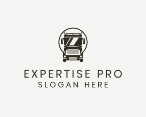 Trailer Trucking Vehicle logo design