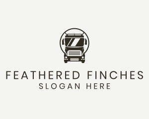 Trailer Trucking Vehicle logo design