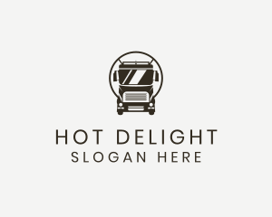 Trailer Trucking Vehicle logo design