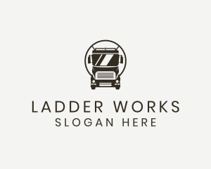 Trailer Trucking Vehicle logo design