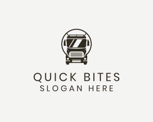 Trailer Trucking Vehicle logo design