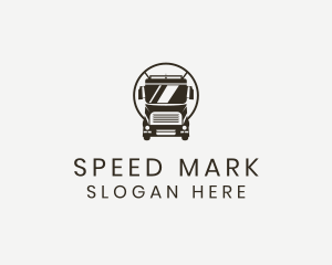 Trailer Trucking Vehicle logo design