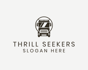 Trailer Trucking Vehicle logo design