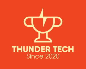 Thunder Championship Trophy logo design