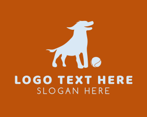Silhouette - Pet Dog Veterinary logo design