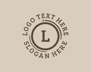 Lettermark - Retro Fancy Business logo design