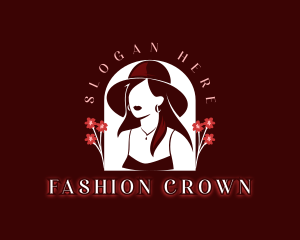 Woman Fashion Stylist logo design