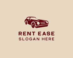 Sedan Car Rental  logo design